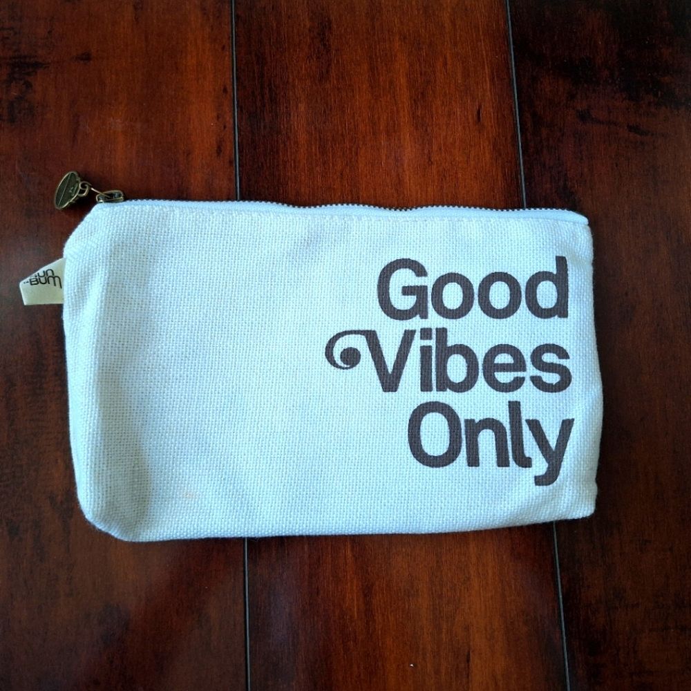 Sun Bum Good Vibes Only Cosmetic Bag